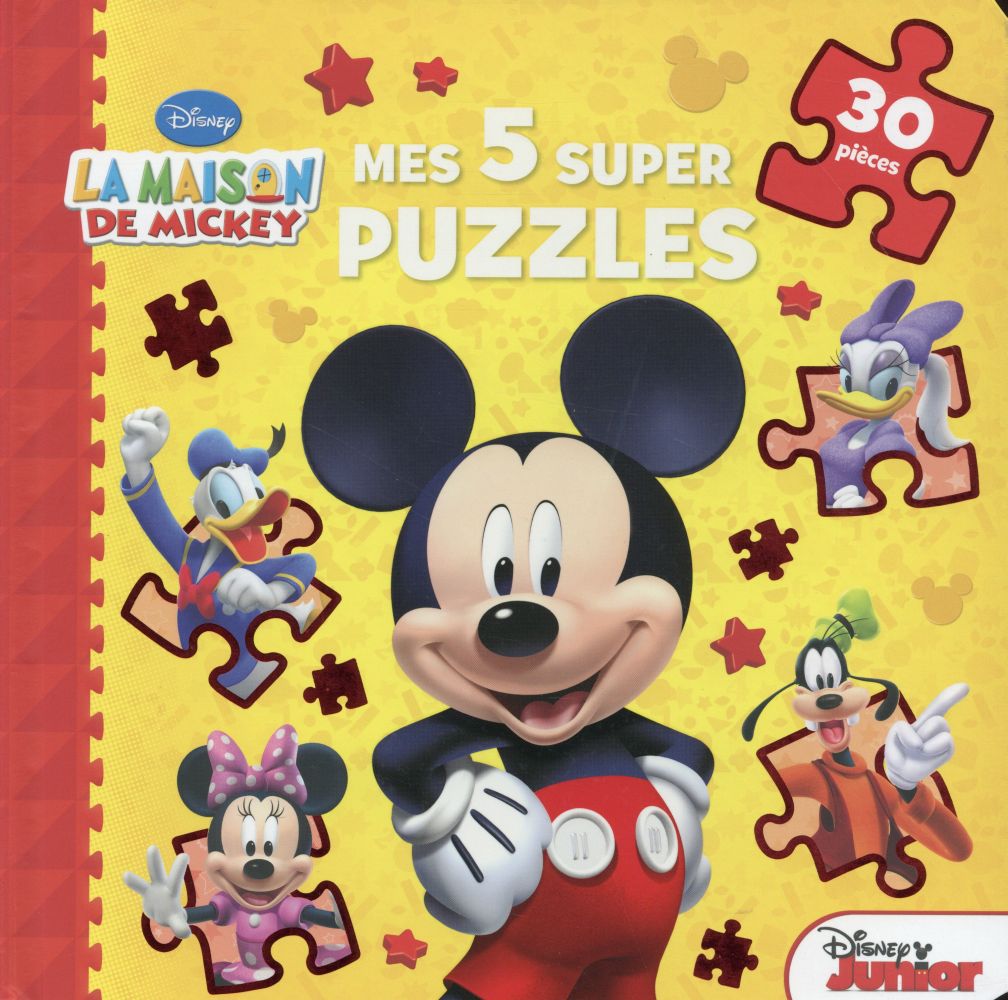 La maison de Mickey : mes 5 super puzzles