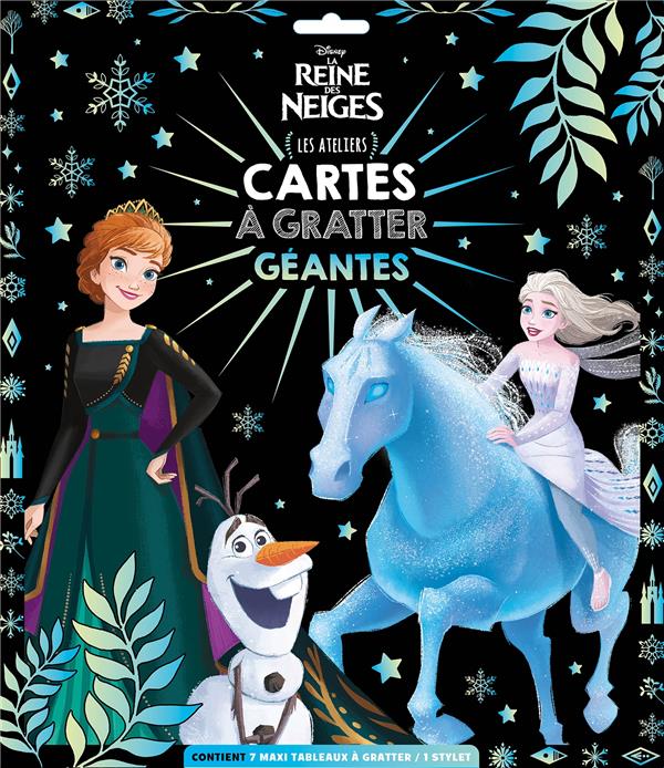Les ateliers Disney : La Reine des Neiges : cartes à gratter géantes