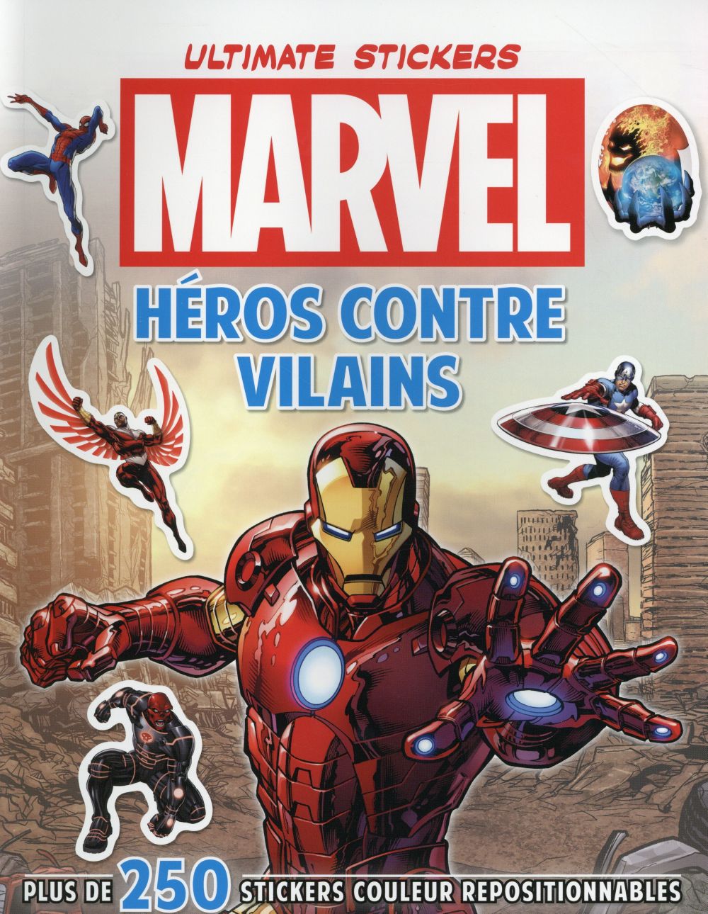 Marvel ; ultimate stickers ; héros contre vilains