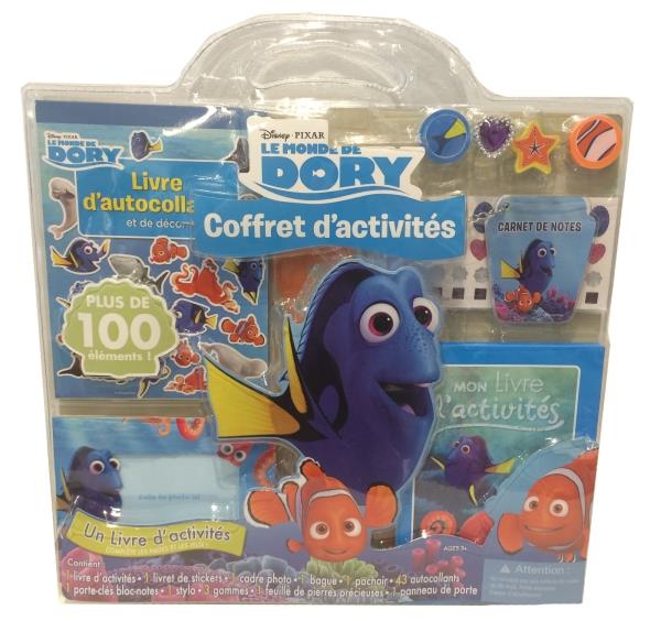 Le Monde de Dory : coffret d'activités