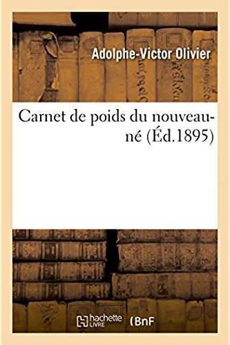 Carnet de poids du nouveau-ne