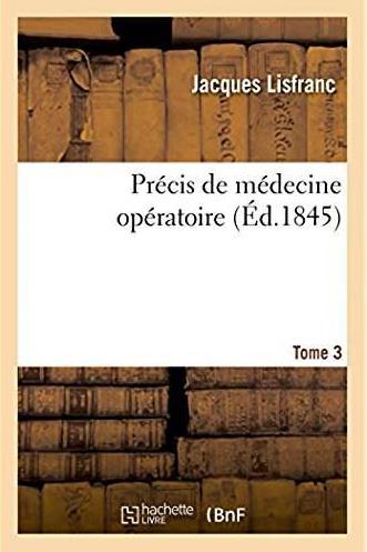 Precis de medecine operatoire