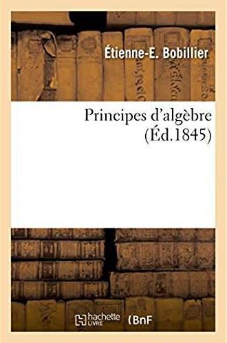 Principes d'algebre