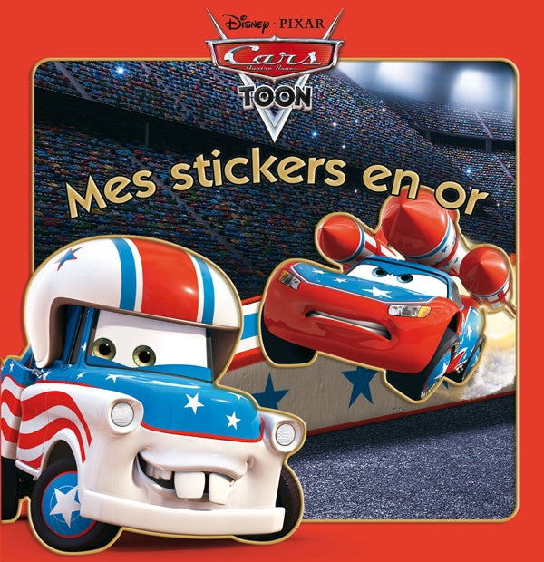 Mes stickers en or : Cars Toon
