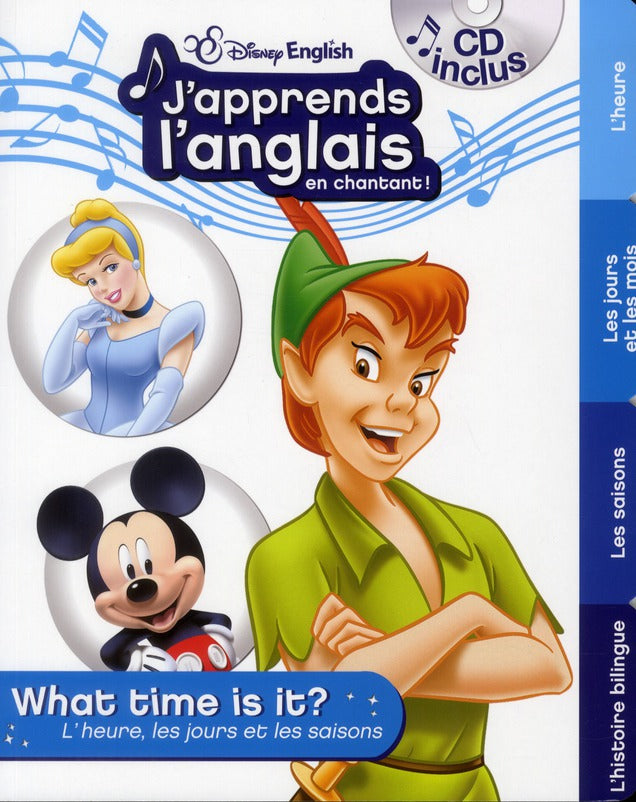 J'apprends l'anglais en chantant ! l'heure, les jours et les saisons