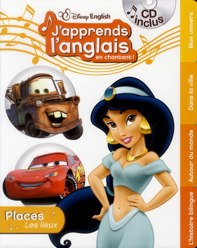 J'apprends l'anglais en chantant ! les lieux
