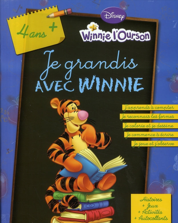 Winnie l'Ourson ; je grandis avec Winnie ; 4 ans et plus