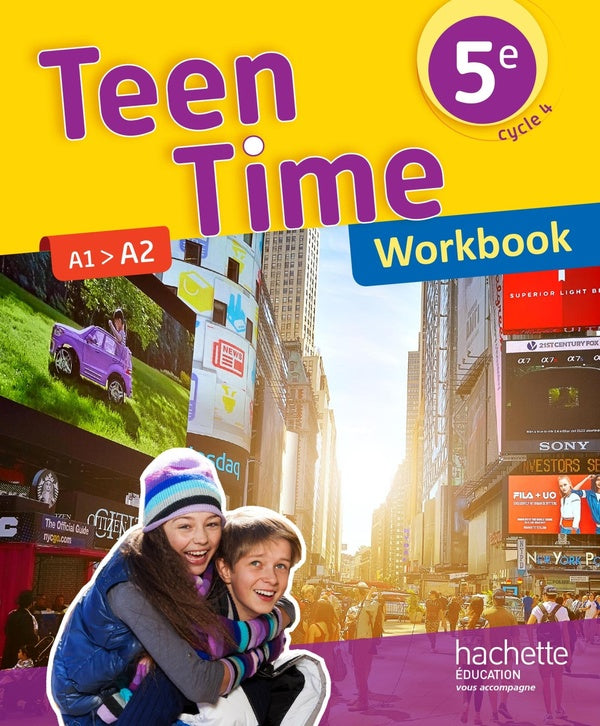 Teen Time : anglais ; cycle 4 ; 5e ; workbook (édition 2017)