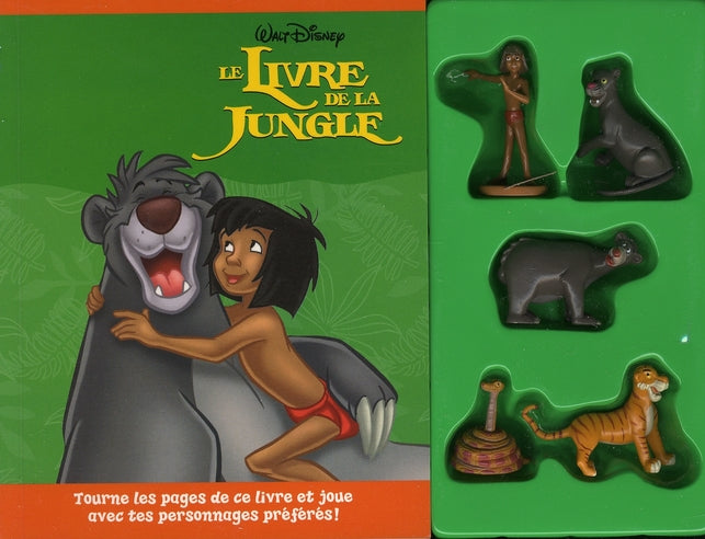 Le livre de la jungle : livre-figurines