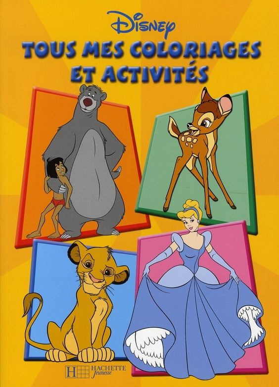 Tous mes coloriages et activités avec disney