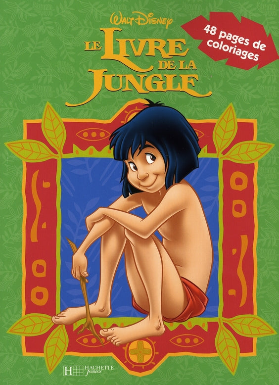 Le livre de la jungle : 48 pages de coloriages