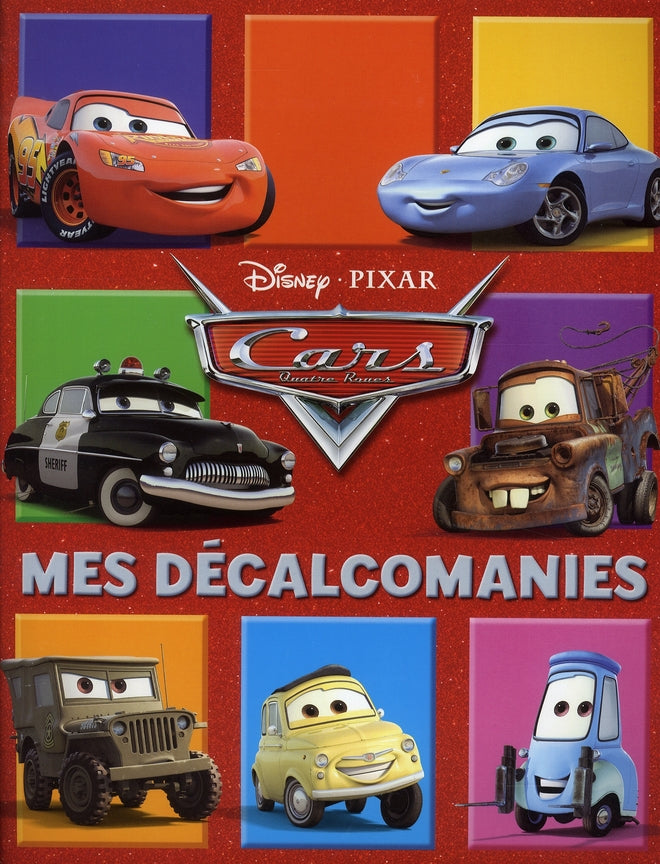 Cars : mes décalcomanies