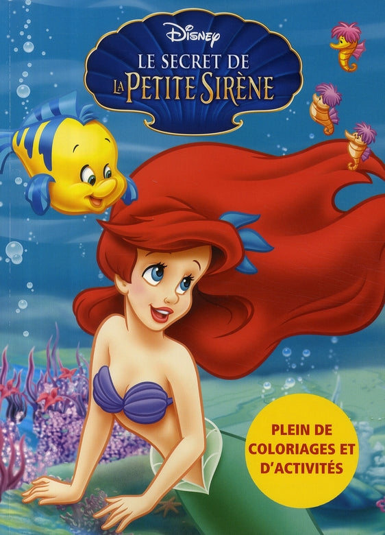 La petite sirène Tome 3 ; méga activités et coloriages