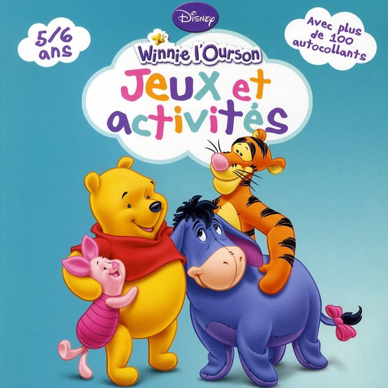 Jeux et activités : Winnie l'Ourson : 5/6 ans