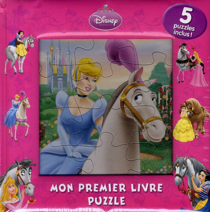 Mon premier livre puzzle : Disney Princesses