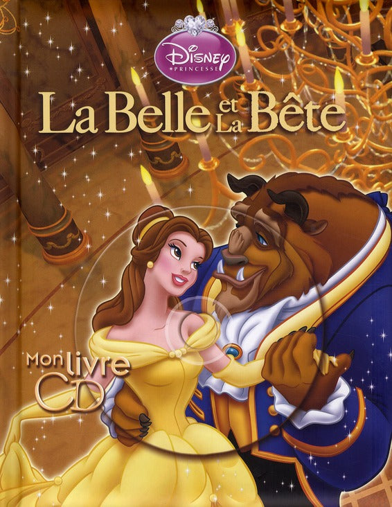La belle et la bête ; mon grand livre-cd
