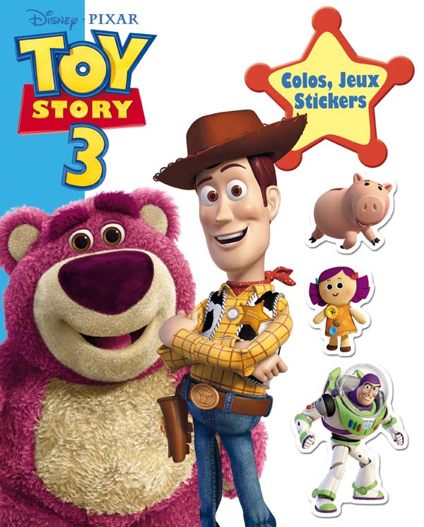 Coloriages, jeux et strickers : Toy Story 3