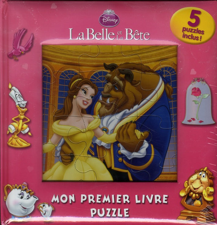 Mon premier livre puzzle : la Belle et la Bête