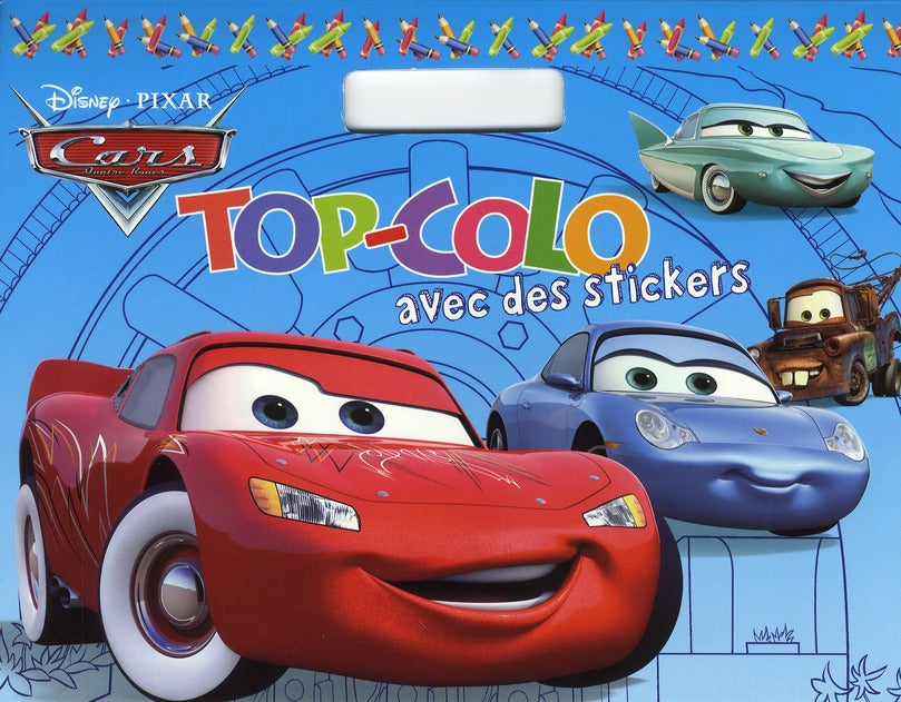 Top colo : Cars : avec des stickers