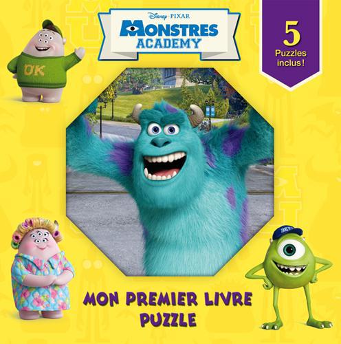 Mon premier livre puzzle : Monstres Academy