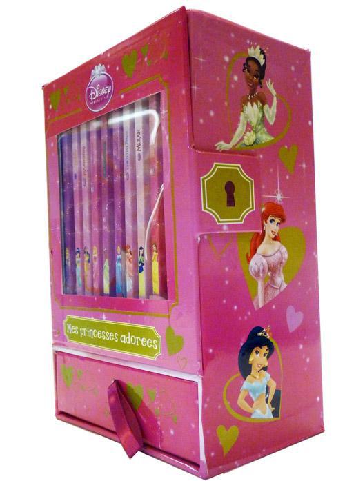 Ma bibliothèque ; mes princesses adorées ; coffret