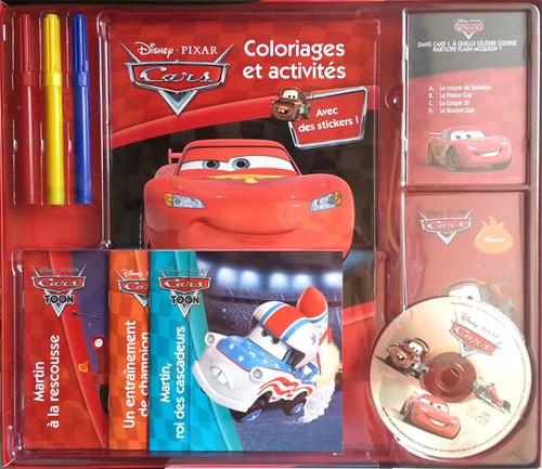 Cars : mon coffret surprise ; coloriages et activités