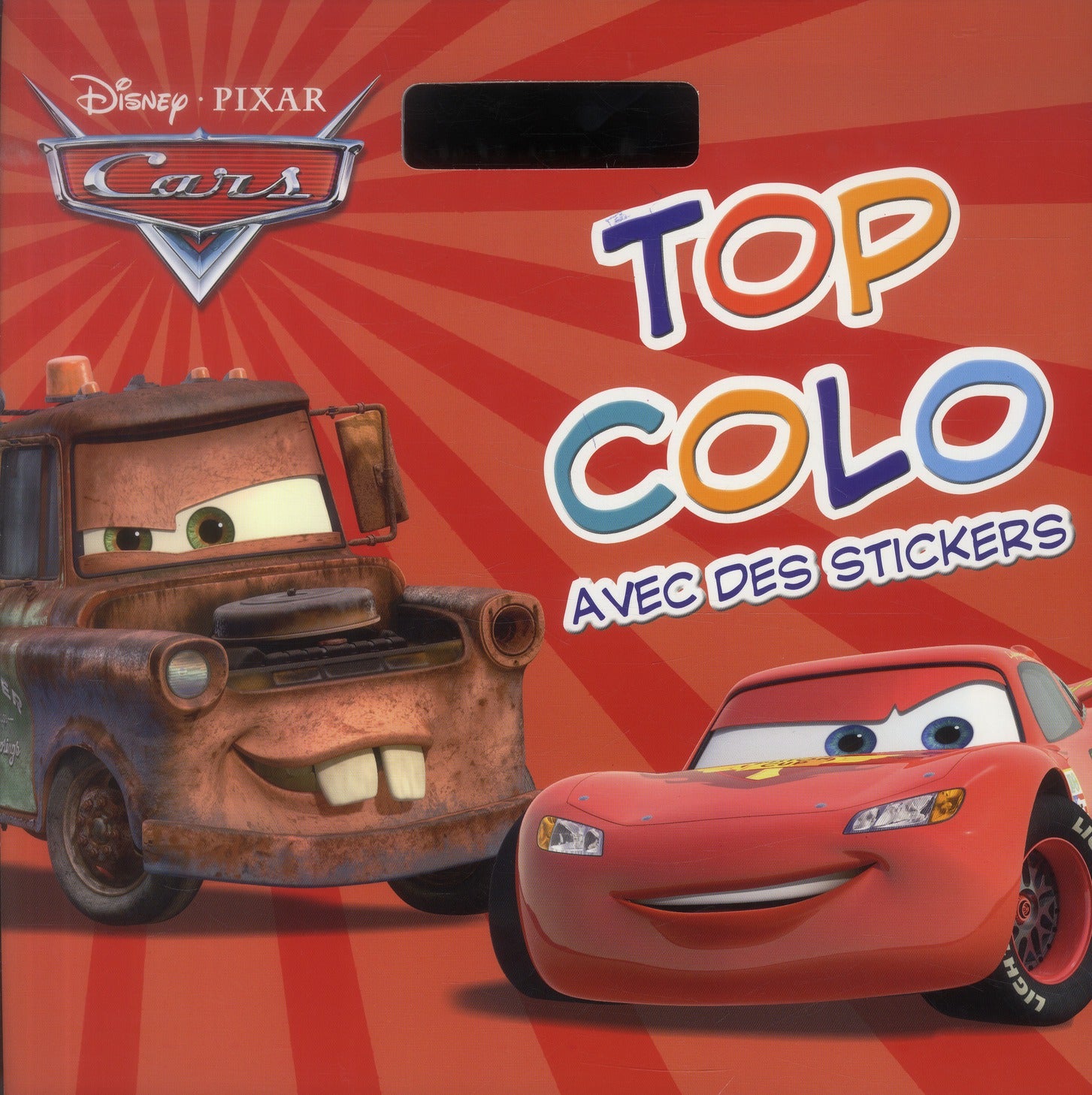Top colo : Cars : avec des stickers