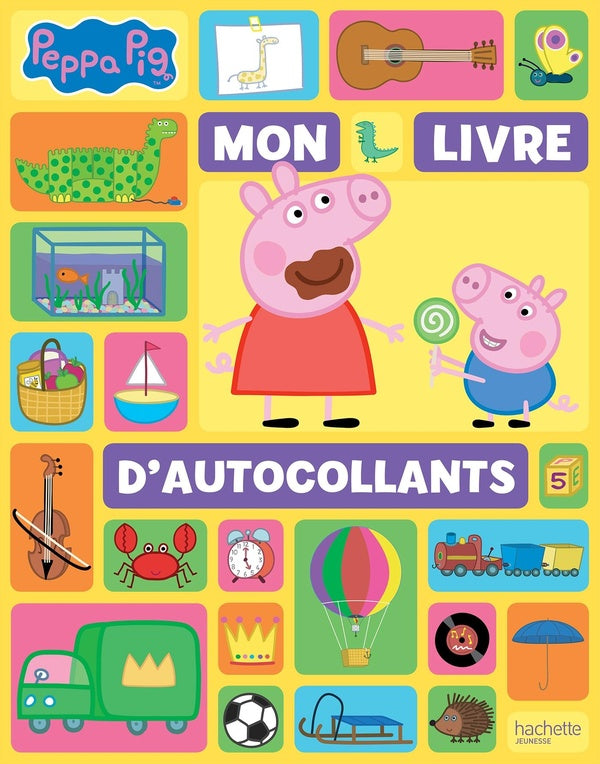 Mon livre d'autocollants : Peppa Pig