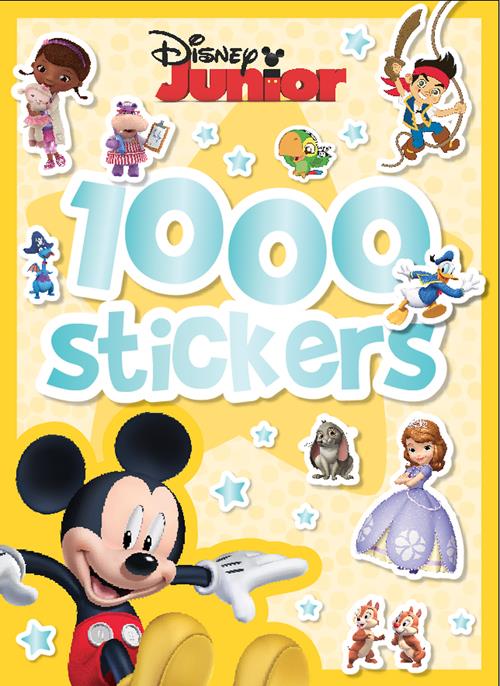 Disney Junior ; 1000 stickers