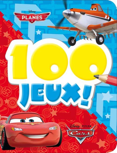 Cars et planes ; carnet de jeux ; 100 jeux