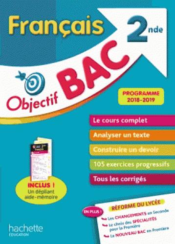 Objectif bac : français ; 2nde