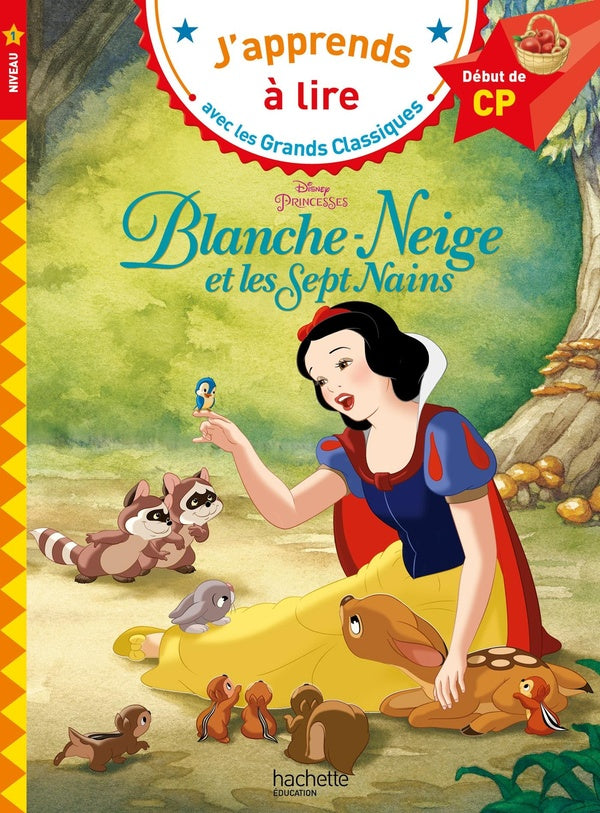 J'apprends à lire avec les grands classiques Disney : Blanche-Neige ; CP niveau 1