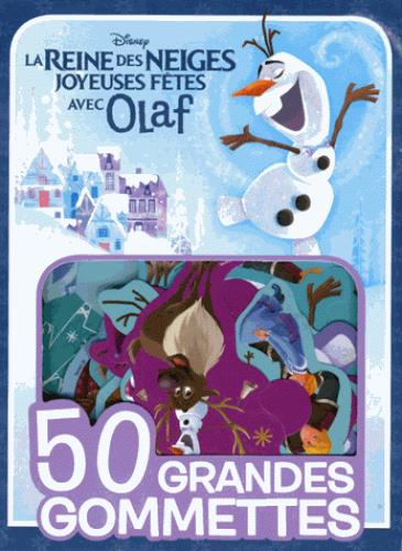 Joyeuses fêtes avec Olaf, mes grandes gommettes disney 50