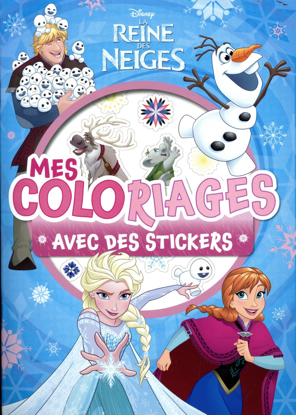 Mes coloriages : La Reine des Neiges