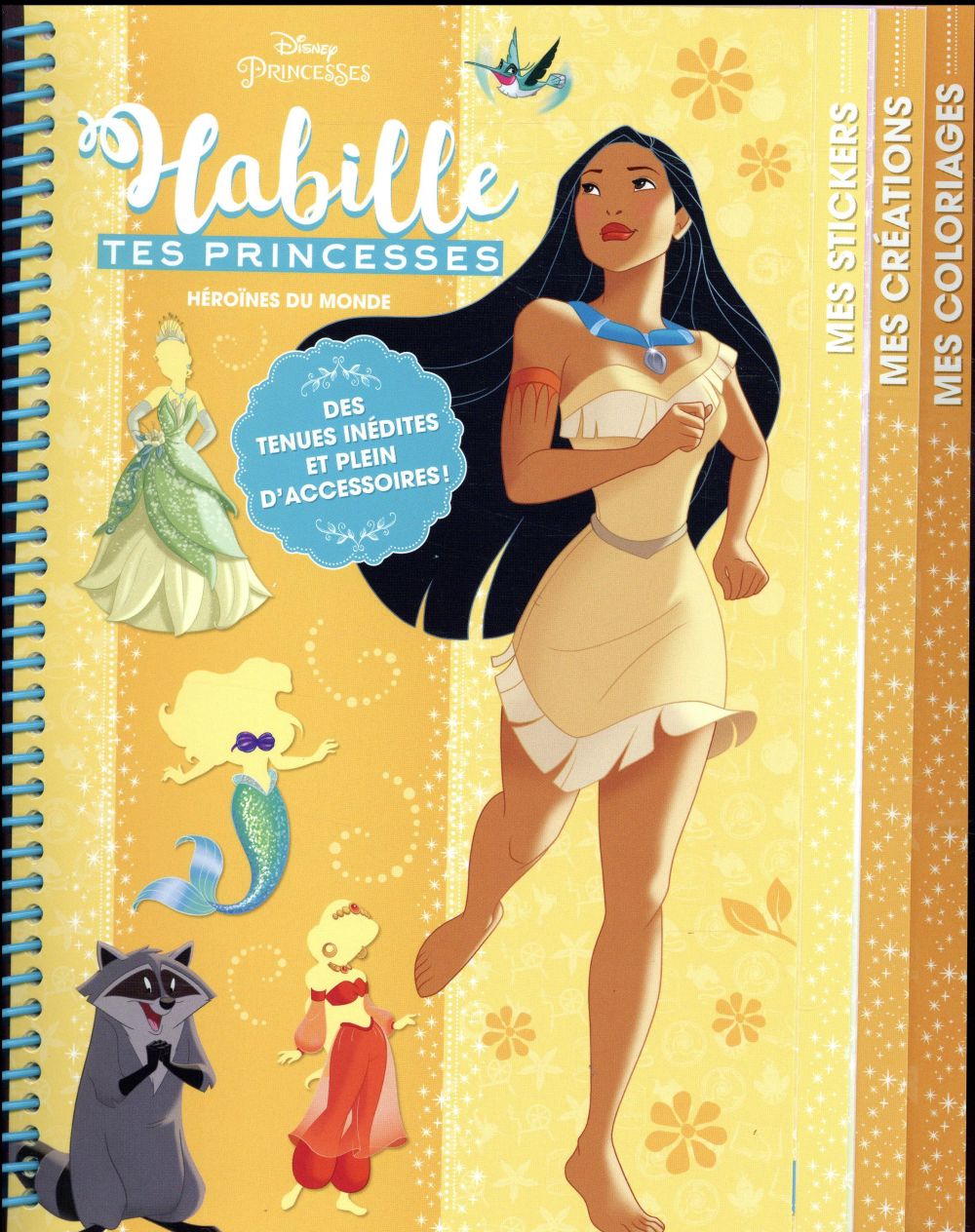 Disney Princesses : habille tes princesses ; héroïnes du monde