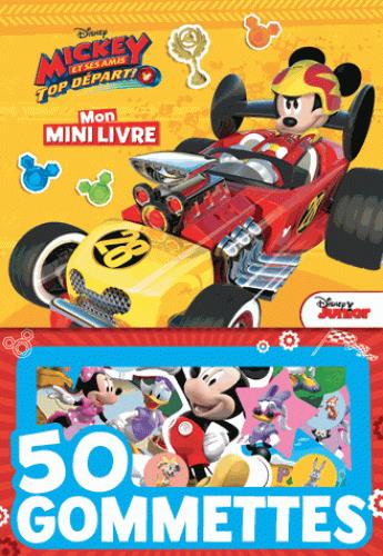 Mon mini livre - 50 gommettes : Mickey et ses amis - top départ