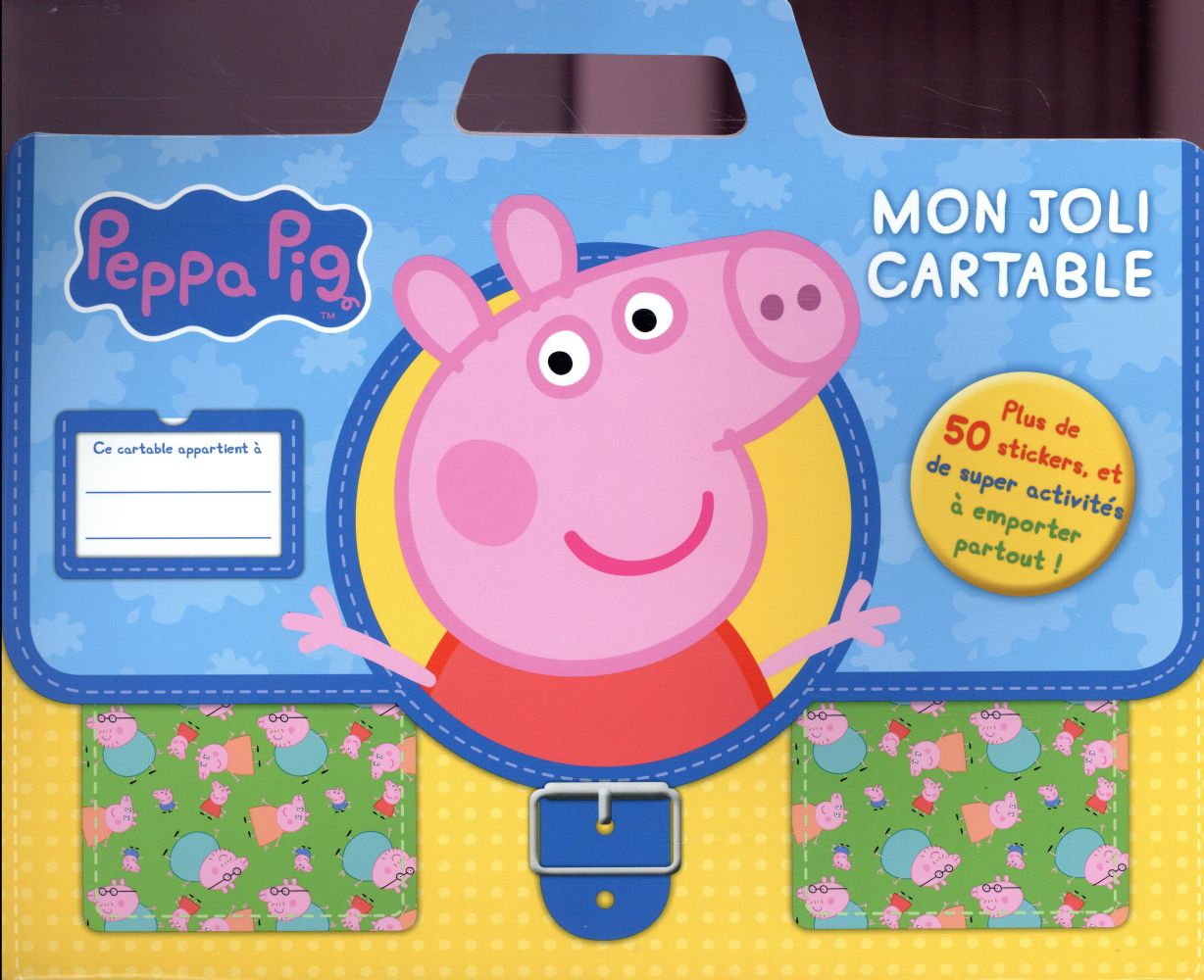 Mon joli cartable Peppa pig