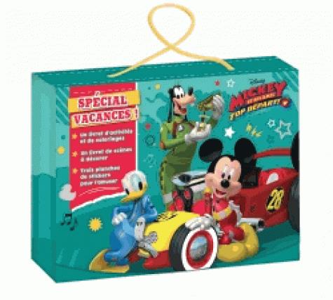 Mickey et ses amis - top départ : spécial vacances ; valisette