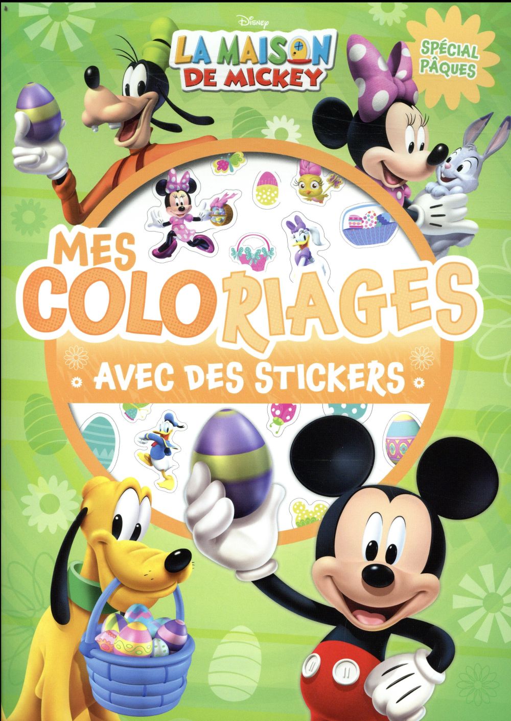 Mes coloriages : Mickey : spécial Pâques