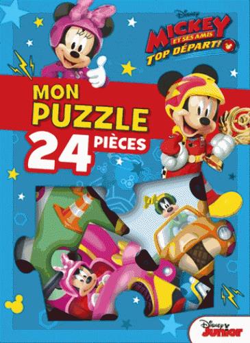 Mon puzzle 24 pièces : Mickey et ses amis - top départ