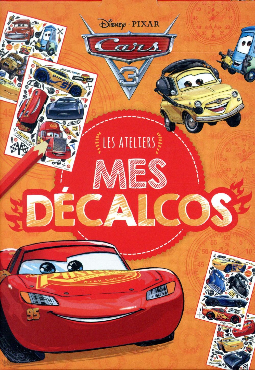 Les ateliers Disney : Cars 3 : mes décalcos