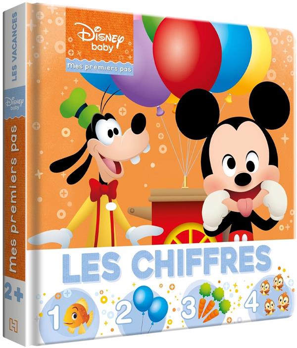 Disney Baby : mes premiers pas - imagier - les chiffres