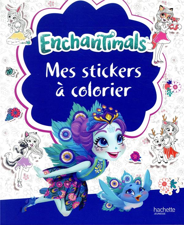 Enchantimals ; stickers à colorier