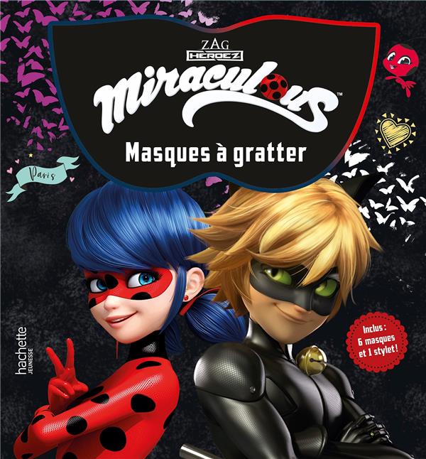 Miraculous : masques à gratter