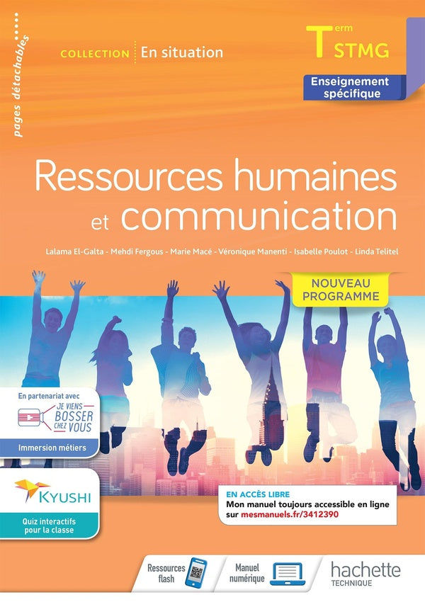 Ressources Humaines et communication - Terminale STMG - En Situation - Cahier de l'élève Éd. 2021