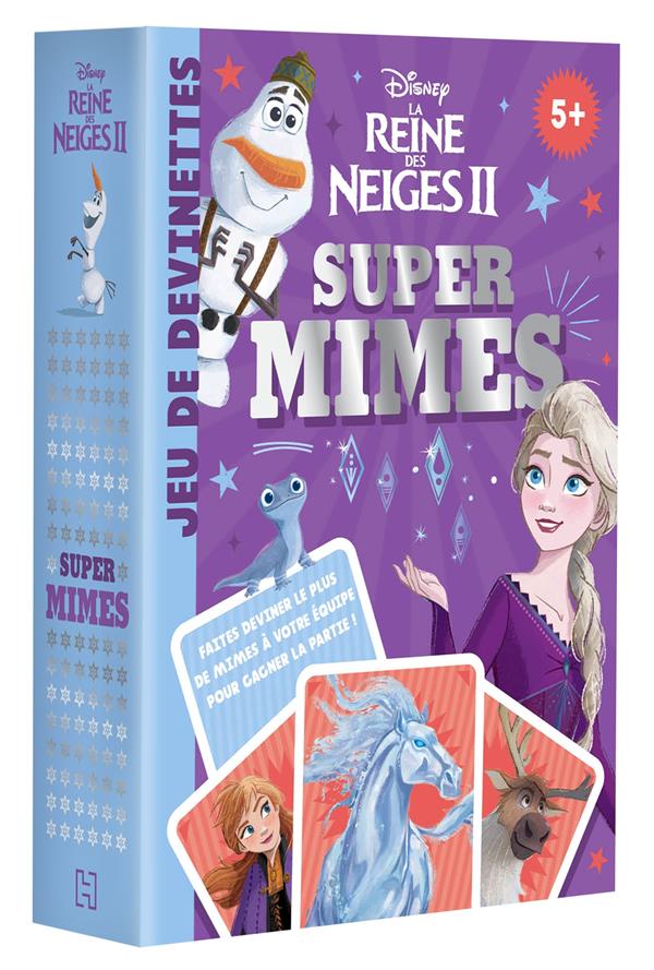 La Reine des Neiges 2 : jeux de devinettes ; super mimes