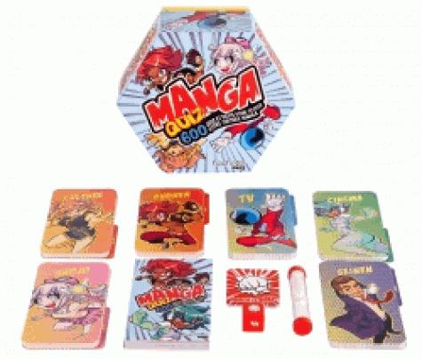Boite a quiz manga - 600 quiz et defis pour tester votre culture manga