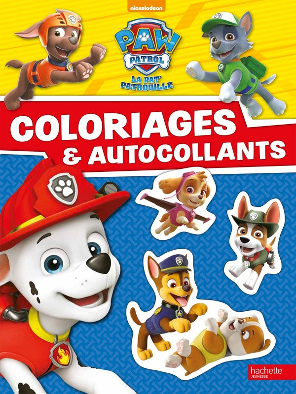 La Pat'Patrouille : coloriages & autocollants
