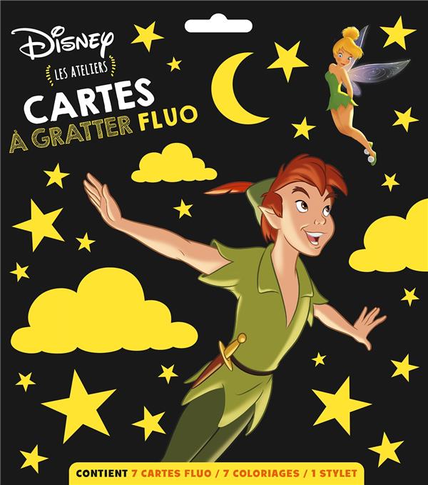 Les ateliers Disney : cartes à gratter fluo