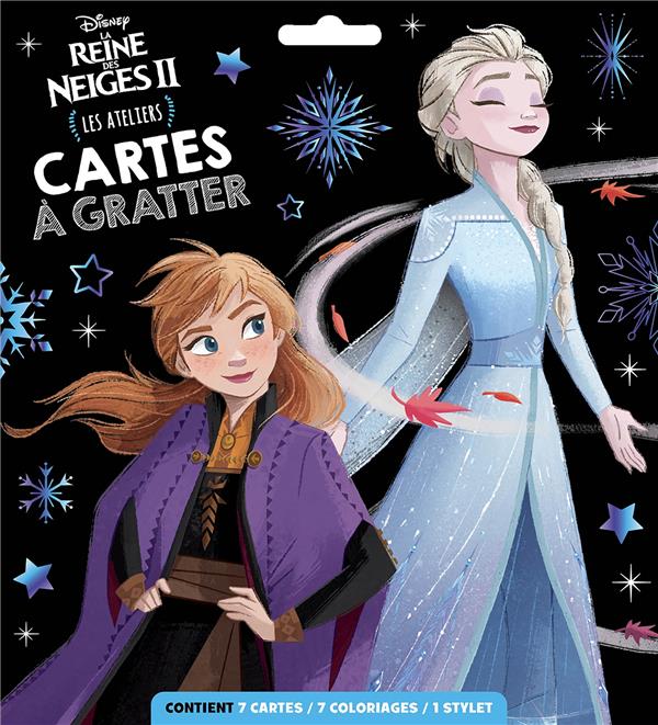 Les ateliers Disney : La Reine des Neiges 2 : cartes à gratter
